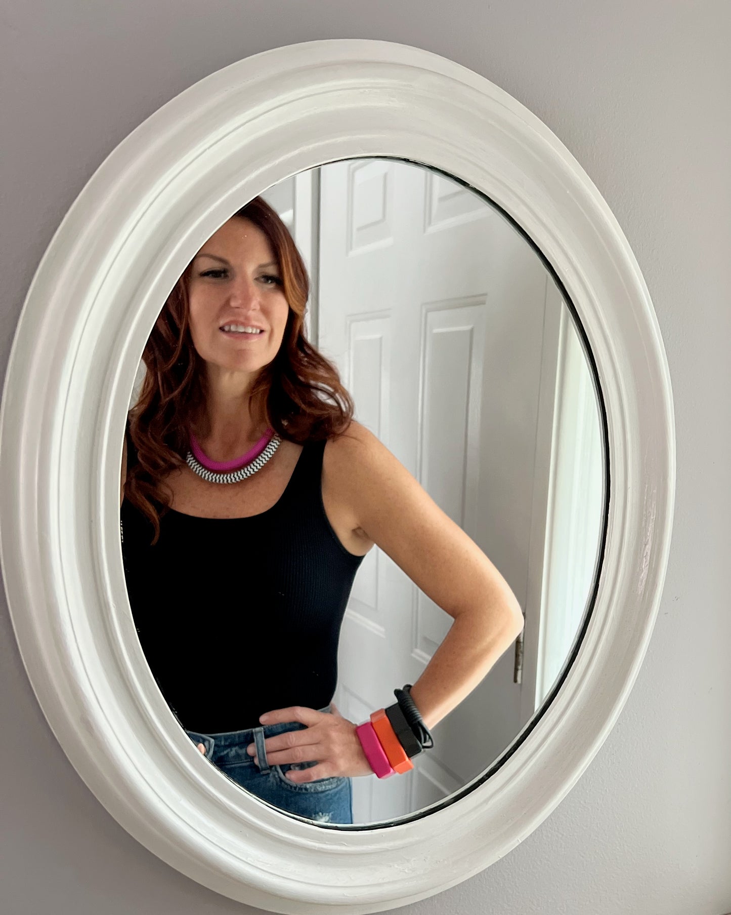 GLOW: Glossy Retro Resin Bracelet