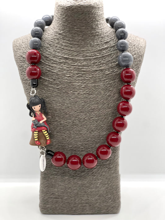 Santoro Gorjuss "Ruby" Necklace