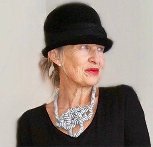 BRAVE: Chunky Hand Knotted Coastal Necklace