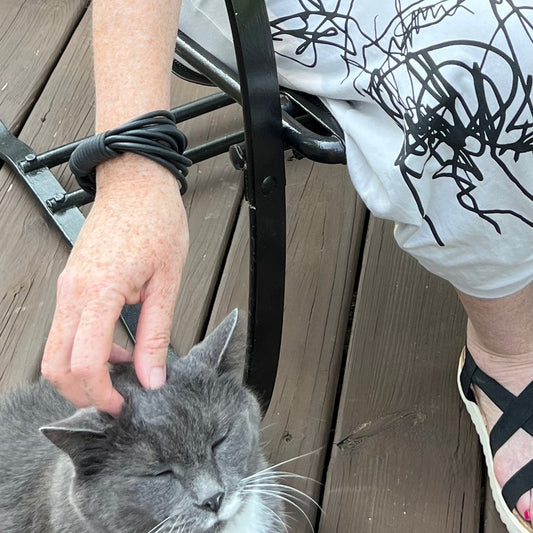 TENACIOUS: A Funky Rubber Roll On Bracelet