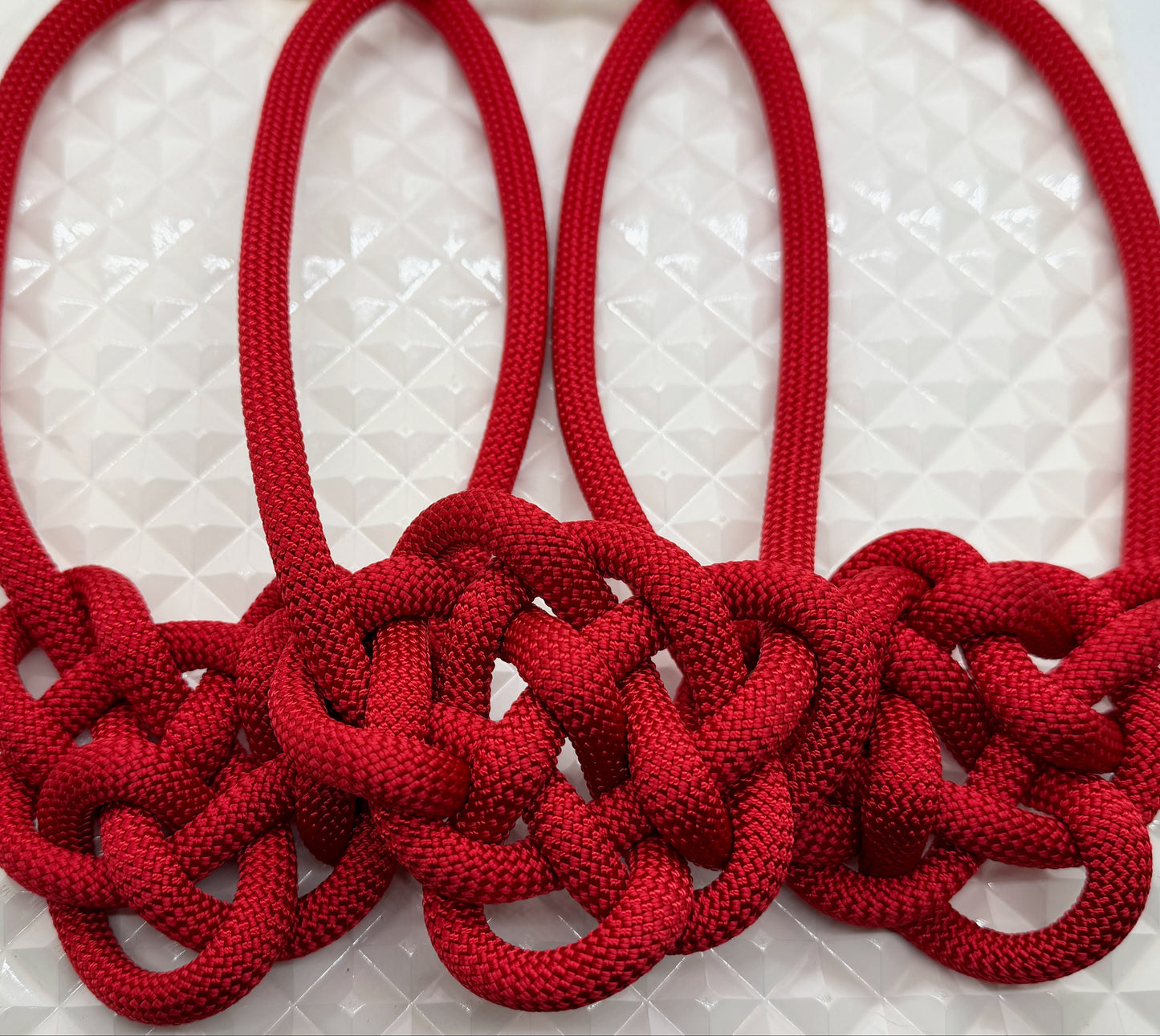 Brave - Our Iconic Hand Knotted Coastal Necklace in Color