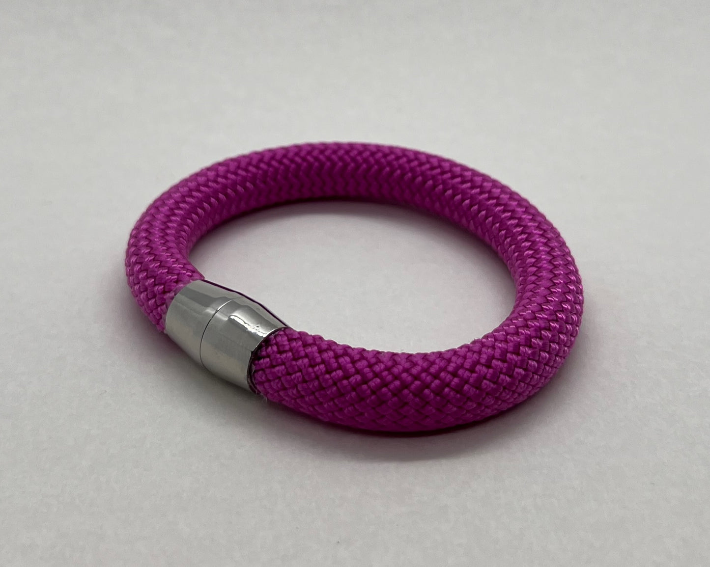 ABUNDANCE: Soft & Colorful Bold Woven Fiber Bracelet with Magnetic Clasp