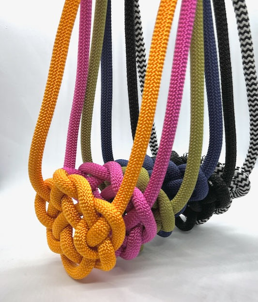 Brave - Our Iconic Hand Knotted Coastal Necklace in Color