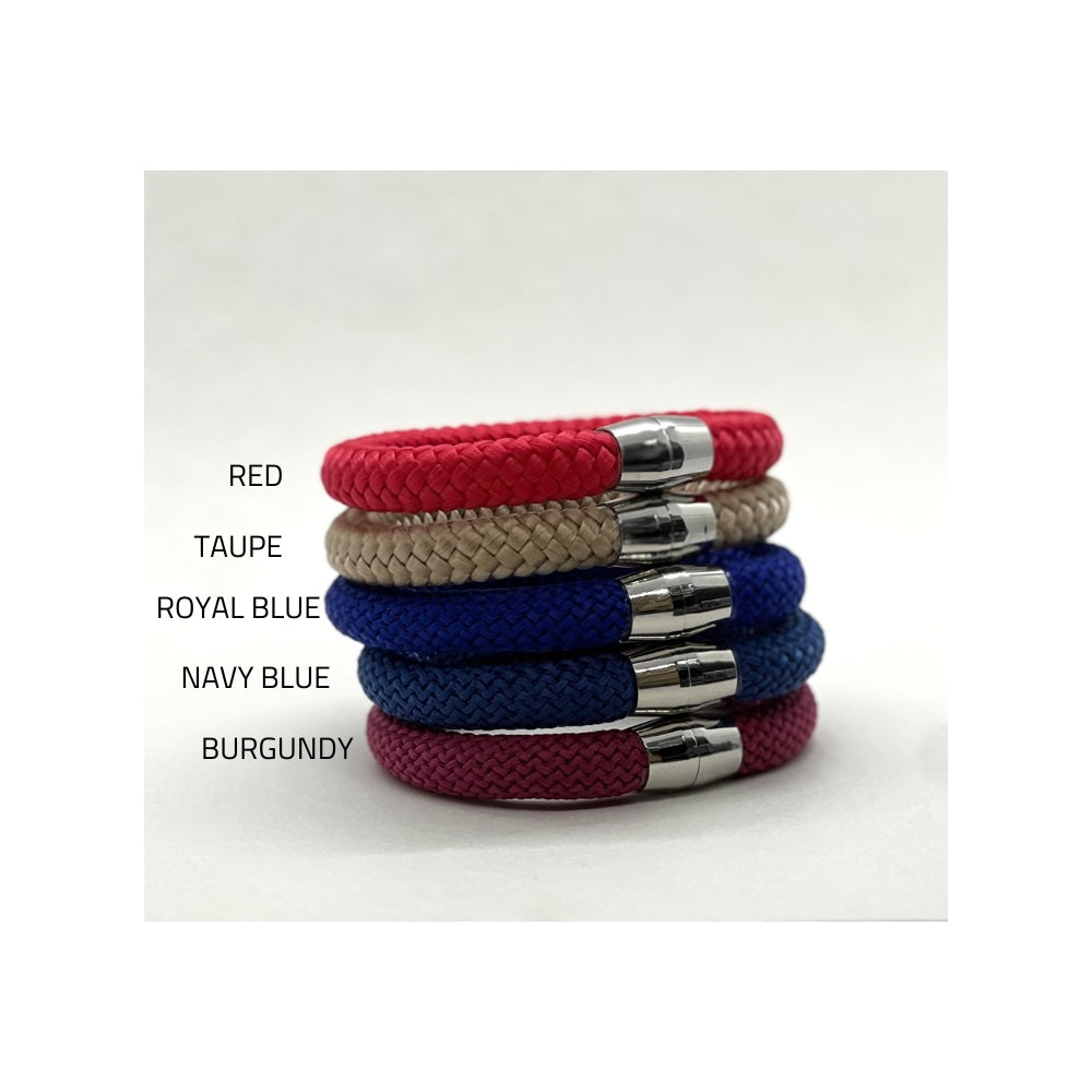 Abundance - Coastal Neutral Colors Nautical Rope Bracelet | Unisex