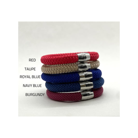 Abundance - Coastal Neutral Colors Nautical Rope Bracelet | Unisex