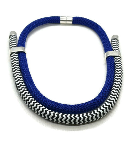 ILLUMINATE:  A Classy Multi-Strand Woven Cord Choker