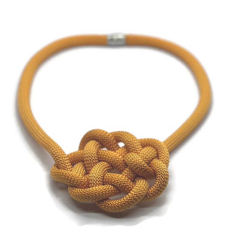 Brave - Our Iconic Hand Knotted Coastal Necklace in Color