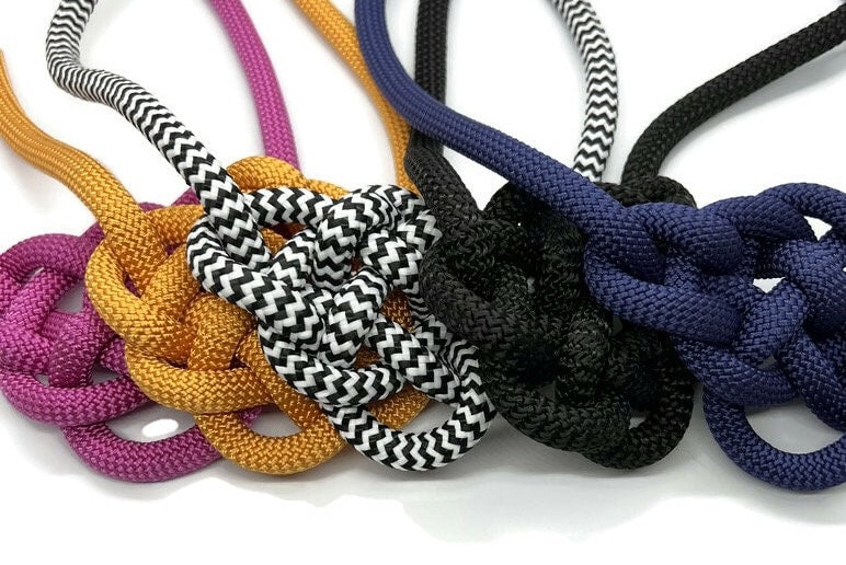 Brave - Our Iconic Hand Knotted Coastal Necklace in Color
